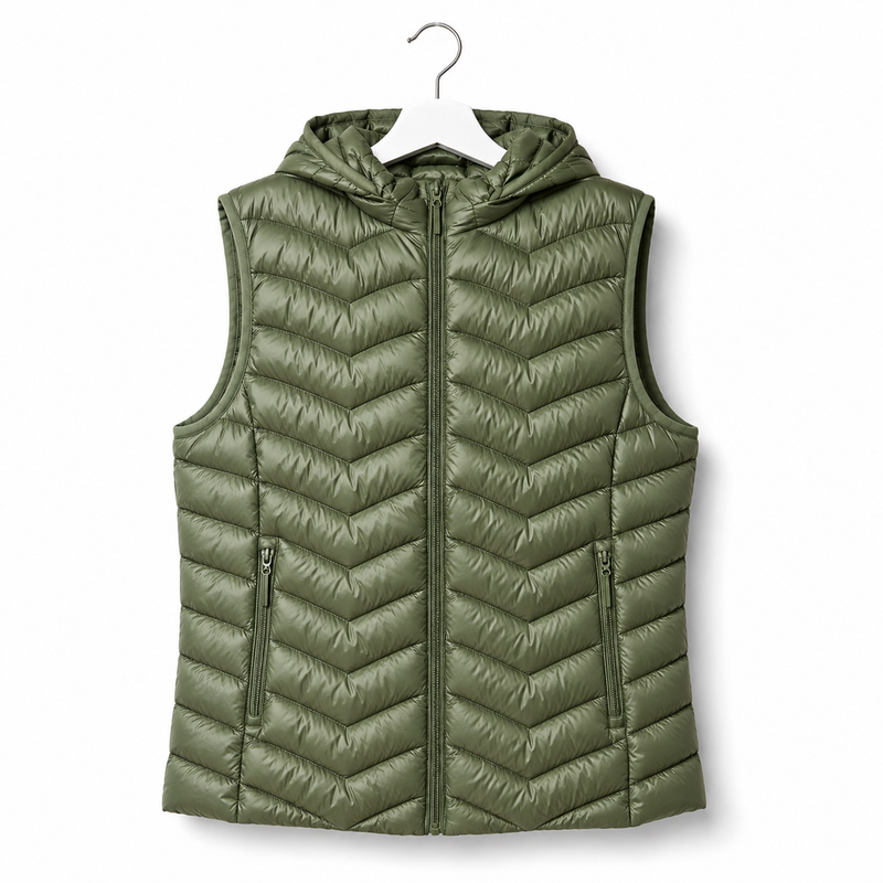 Hooded Puffer Vest