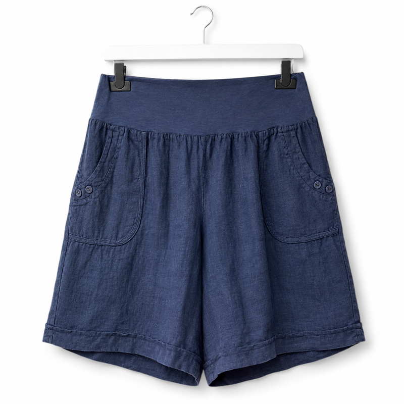 Pure Italian Linen Shorts