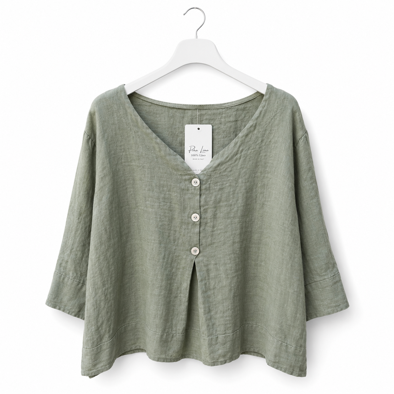 Pure Linen Blouse