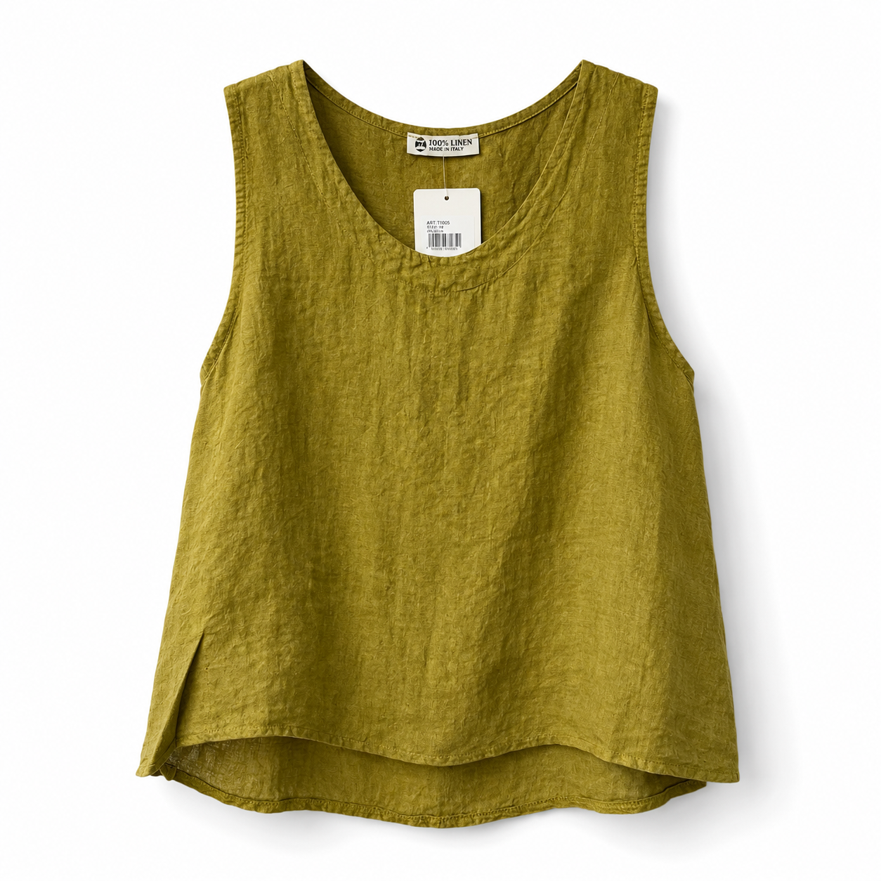 Linen Sleeveless Top