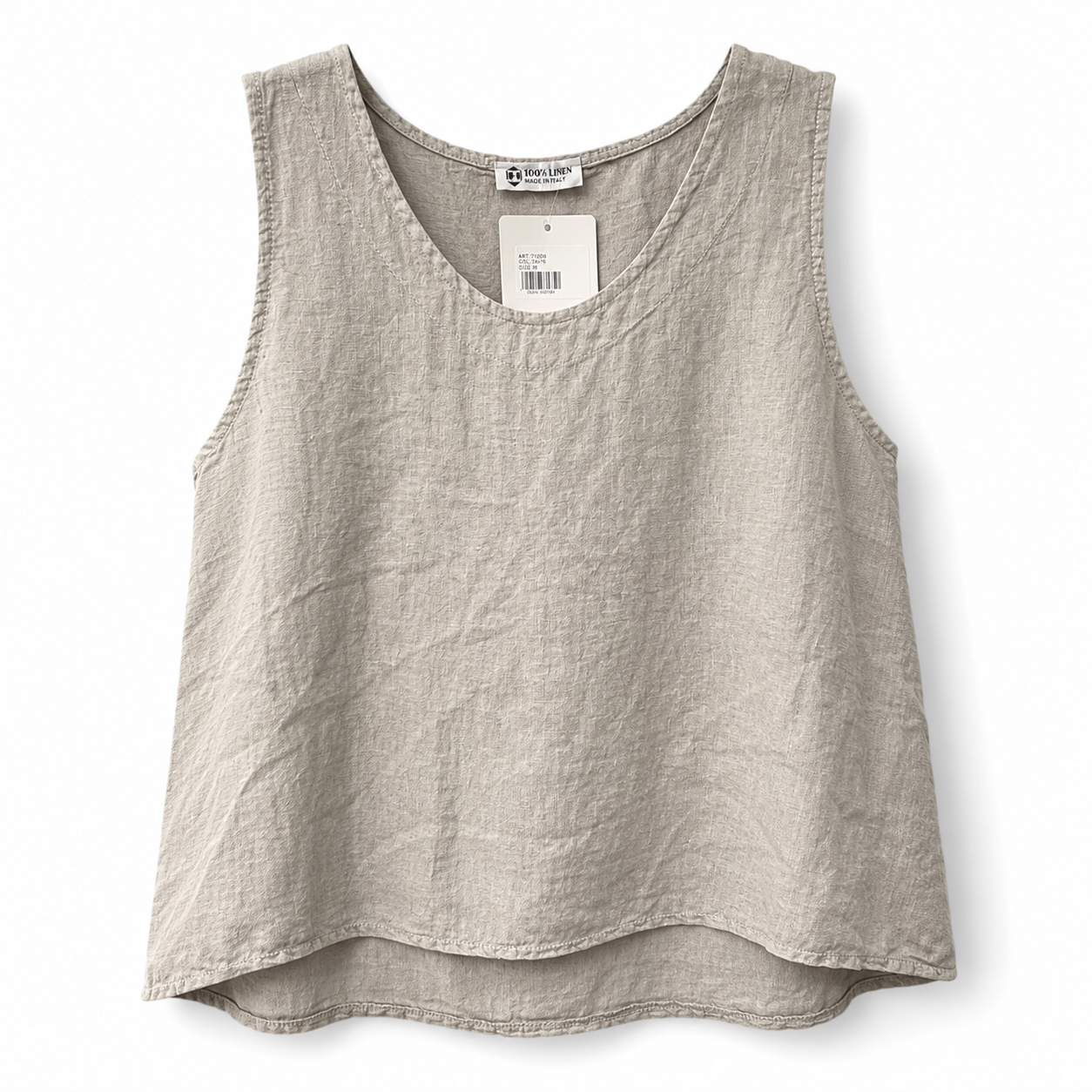 Linen Sleeveless Top