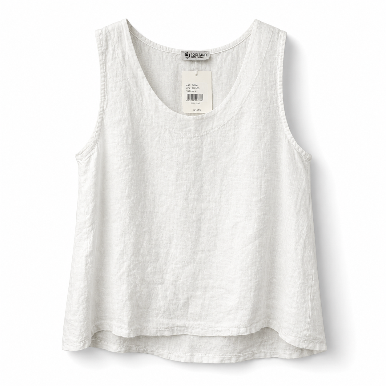 Linen Sleeveless Top