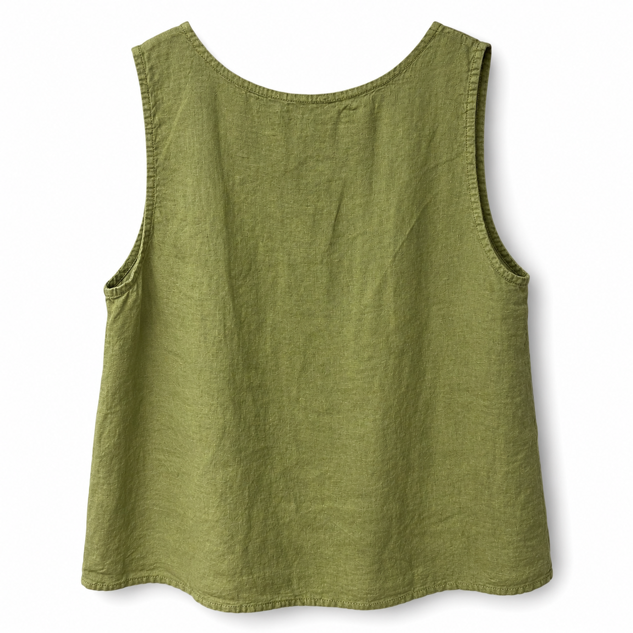 Linen Sleeveless Top