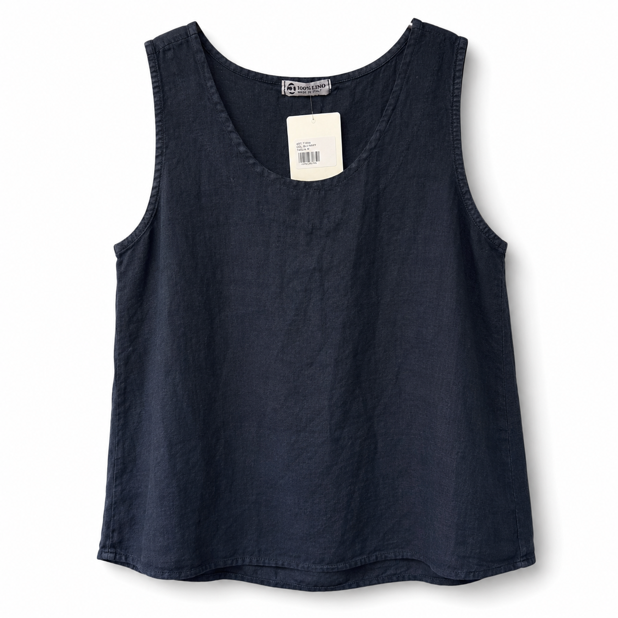 Linen Sleeveless Top
