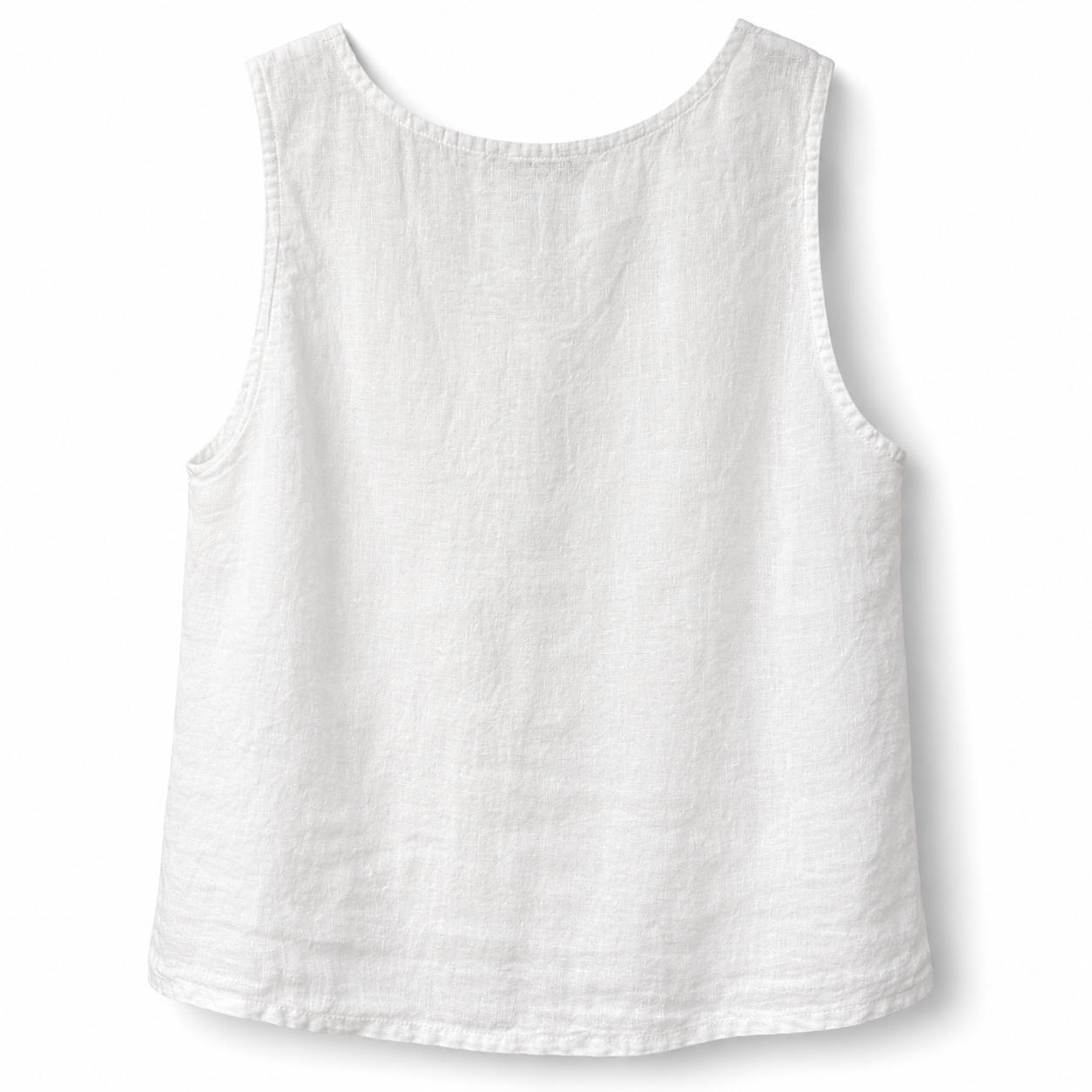 Linen Sleeveless Top