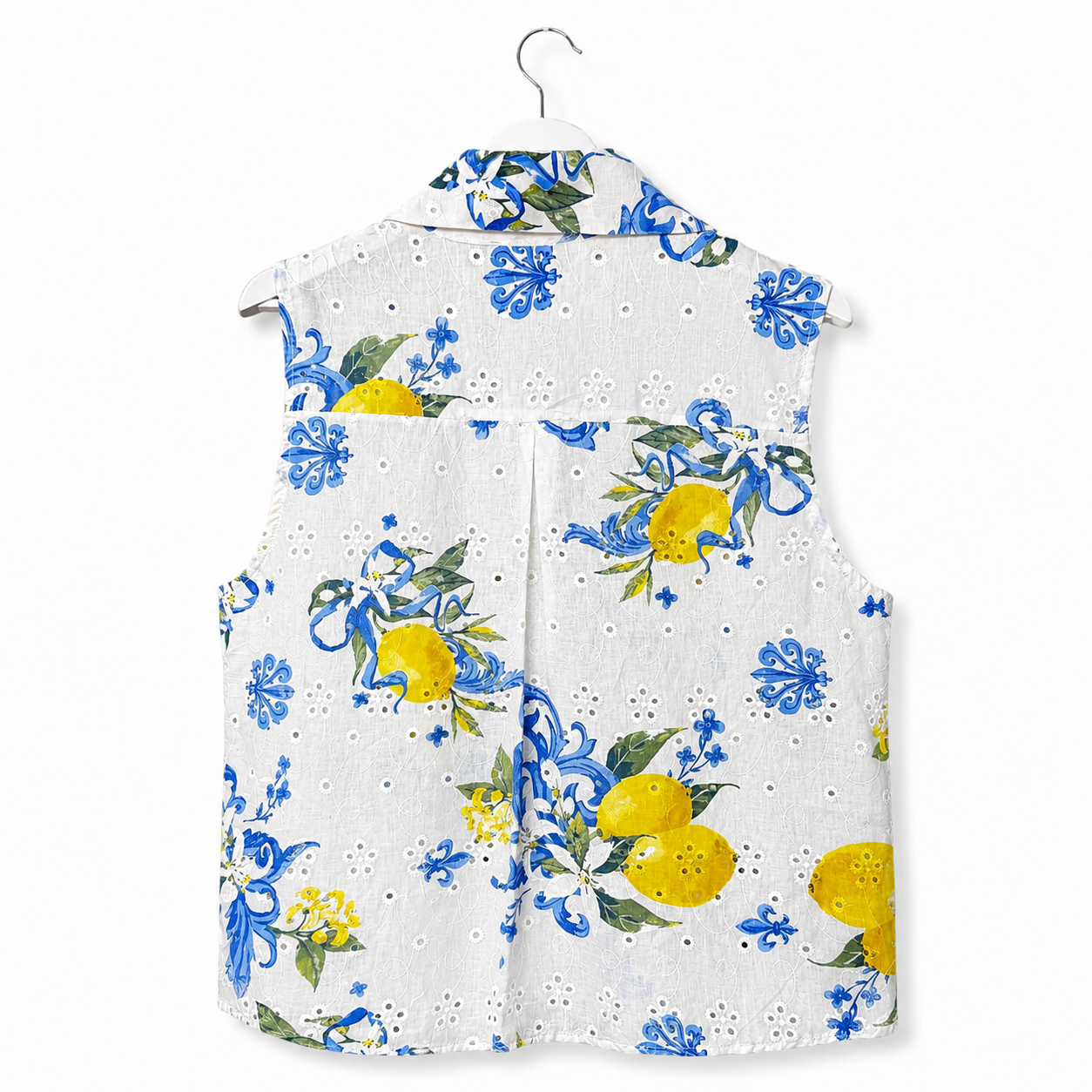 Sleeveless Lemon Shirt